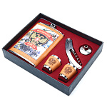 0057372 НАБОР подарочный"РЫБОЛОВНЫЕ ВОЙСКА":Фляга+2 стопки+открывалка