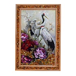 0073674-19*28см ПАННО настенное ПЕЙЗАЖ янтарная крошка (15*24см)