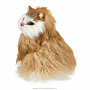 Игрушка из меха "Рыжая пушистая кошка", фотография 2. Интернет-магазин ЛАВКА ПОДАРКОВ