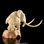 Скульптура из бивня мамонта "Мамонты на прогулке", фотография 2. Интернет-магазин ЛАВКА ПОДАРКОВ