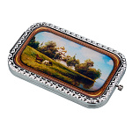 Сувенирное карманное зеркало с сюжетом