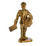 0016056 Бронза СКУЛЬПТУРА "Почтальон"  