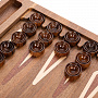 Нарды деревянные из массива морёного дуба "Былинные", фотография 6. Интернет-магазин ЛАВКА ПОДАРКОВ