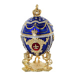 0023762 Традиции ФАБЕРЖЕ Сувенир ЯЙЦО Пасхальное малое (подст.ЛЕВ) Е06-22-11