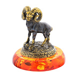 0045566/699 Сувенир Знак Зодиака Овен 2 Сувенир (коньячный)