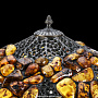 Настольная лампа из янтаря и бронзы "Классическая", фотография 3. Интернет-магазин ЛАВКА ПОДАРКОВ