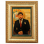 Картина на сусальном золоте "Рамзан Ахматович Кадыров" 46х35 см, фотография 1. Интернет-магазин ЛАВКА ПОДАРКОВ