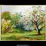 Картина "Яблони в цвету" Swarovski, фотография 1. Интернет-магазин ЛАВКА ПОДАРКОВ