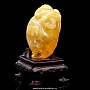 Статуэтка из натурального янтаря "Будда", фотография 7. Интернет-магазин ЛАВКА ПОДАРКОВ