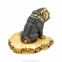 Статуэтка с янтарем "Собака Английский бульдог", фотография 3. Интернет-магазин ЛАВКА ПОДАРКОВ