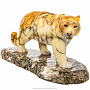 Скульптура из натурального камня "Тигр". Ангидрит, фотография 2. Интернет-магазин ЛАВКА ПОДАРКОВ