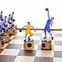 Шахматы деревянные с металлическими фигурами "Баскетбол" 47х47 см, фотография 6. Интернет-магазин ЛАВКА ПОДАРКОВ