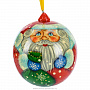 Новогодний елочный шар "Дед Мороз", фотография 1. Интернет-магазин ЛАВКА ПОДАРКОВ
