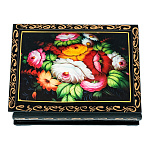 202947 ШКАТУЛКА ПРИНТ "ЦВЕТОЧНЫЕ МОТИВЫ",пионы,10*8*3,5 см