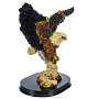 Скульптура из янтаря "Орел на ветке", фотография 2. Интернет-магазин ЛАВКА ПОДАРКОВ