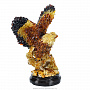 Скульптура из янтаря "Орел на ветке", фотография 3. Интернет-магазин ЛАВКА ПОДАРКОВ