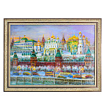 Картина "Московский кремль" 50х70 см