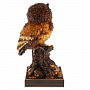 Скульптура из янтаря "Сова", фотография 7. Интернет-магазин ЛАВКА ПОДАРКОВ