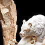 Скульптура из кости мамонта "Медведь на рыбалке", фотография 10. Интернет-магазин ЛАВКА ПОДАРКОВ