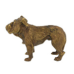 0015818 Бронза СКУЛЬПТУРА "Бульдог (малый)"Эксклюзив.Авт.Работа, в П/У