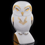 0022634/82.53742.00.1 ЛФЗ  СКУЛЬПТУРА Воробьиный сычик"Золоченый" МЛ1