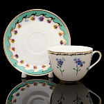 Чайная пара 250 мл "Улыбка флоры". Форма Весенняя-2. ИФЗ