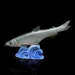 0030171/82.50075.00.1 ЛФЗ СКУЛЬПТУРА "Невская корюшка с.р.Голубая волна" МН1