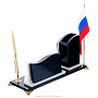 Настольный набор с флагом для руководителя , фотография 3. Интернет-магазин ЛАВКА ПОДАРКОВ