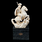  Изделия из кости Скульптура ГЕОРГИЙ ПОБЕДОНОСЕЦ