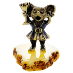 0047065/1492 Сувенир Мышь Чемпионка Сувенир (белый)