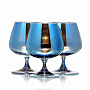 Набор 3 бокала для бренди 410 мл "Лазурит Эталон", фотография 1. Интернет-магазин ЛАВКА ПОДАРКОВ