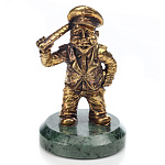 0029744 Микляихское литье Статуэтка ПОСТОВОЙ  (Р-36А)