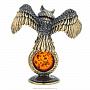 Статуэтка с янтарем "Сова на луне", фотография 3. Интернет-магазин ЛАВКА ПОДАРКОВ