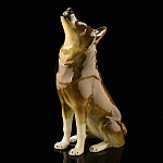 0048668/82.06370.00.1 ЛФЗ СКУЛЬПТУРА "Волк сидящий" ТН1