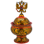 Братина "Герб РФ". Хохлома