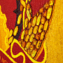 Картина янтарная "Герб Вьетнама" 60х60 см, фотография 6. Интернет-магазин ЛАВКА ПОДАРКОВ