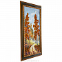 Картина янтарная "Пейзаж" 40х70 см, фотография 2. Интернет-магазин ЛАВКА ПОДАРКОВ