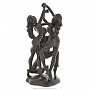 Скульптура интерьерная "Трио" (сандаловое дерево), фотография 1. Интернет-магазин ЛАВКА ПОДАРКОВ
