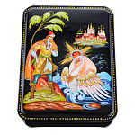 0060245/12*9*4см Художественная роспись Шкатулка "Сказки" в ассортименте 