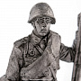 Оловянный солдатик миниатюра "Наводчик противотанкового ружья", фотография 4. Интернет-магазин ЛАВКА ПОДАРКОВ