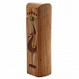 Деревянный тубус для вина, фотография 2. Интернет-магазин ЛАВКА ПОДАРКОВ