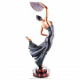 Скульптура из дерева с ручной росписью "Девушка Кармен", фотография 6. Интернет-магазин ЛАВКА ПОДАРКОВ