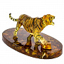 Скульптура из янтаря "Тигр (малый)", фотография 10. Интернет-магазин ЛАВКА ПОДАРКОВ