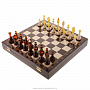 Шахматный ларец с янтарными фигурами 37х37 см, фотография 8. Интернет-магазин ЛАВКА ПОДАРКОВ