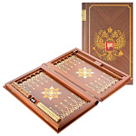 0046837 Нат.дерево НАРДЫ "Держава" Махагон