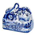 0072917 ГЖЕЛЬ МАСЛЕНКА КОРОВА  в коб 