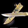 Нож сувенирный "Сокол". Златоуст, фотография 6. Интернет-магазин ЛАВКА ПОДАРКОВ