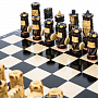 Шахматы деревянные резные 25х25 см, фотография 2. Интернет-магазин ЛАВКА ПОДАРКОВ