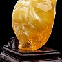 Статуэтка из натурального янтаря "Будда", фотография 6. Интернет-магазин ЛАВКА ПОДАРКОВ