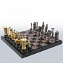 Шахматы из камня "Железнодорожные". Златоуст, фотография 3. Интернет-магазин ЛАВКА ПОДАРКОВ